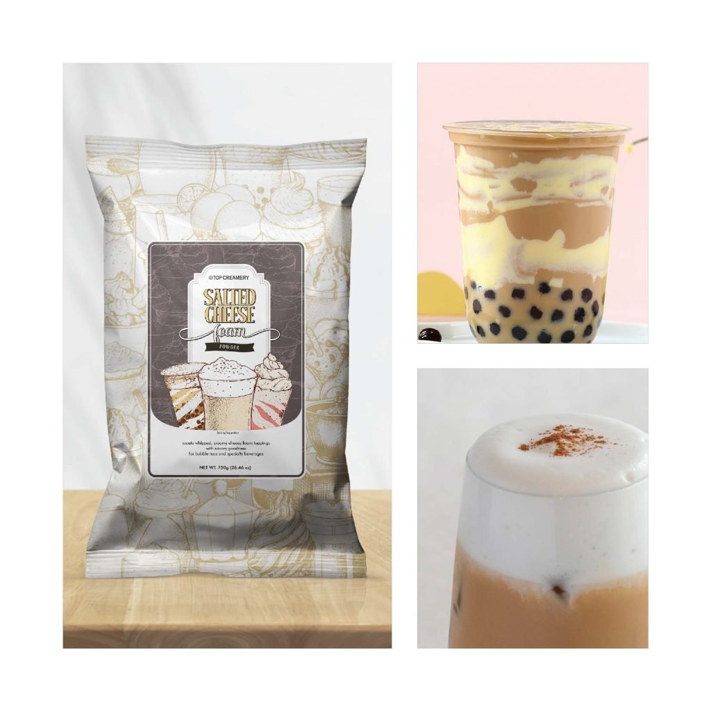 Salted Cheese Foam Tapiocas and Beans Co.