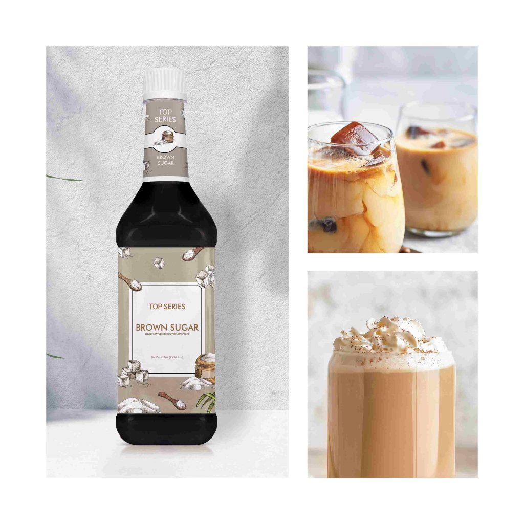 TOP Series Brown Sugar Syrup 750ml application